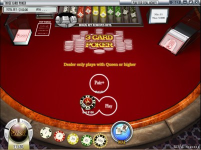 Online Casino Basics – 3 Card Poker
