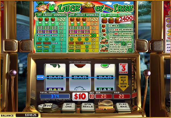 Luck Of The Irish Slot