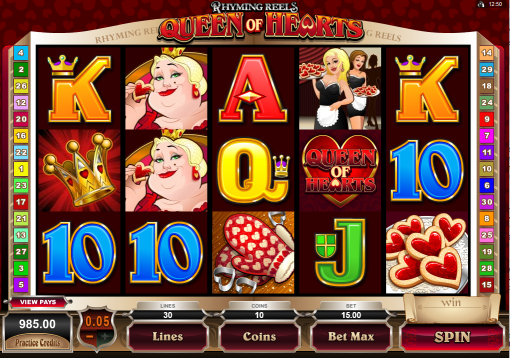 Queen Of Hearts Casino Game