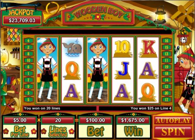 Pinocchio, or the Wooden Boy Slots