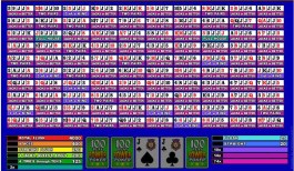 Aces Faces 100 Play Video Poker