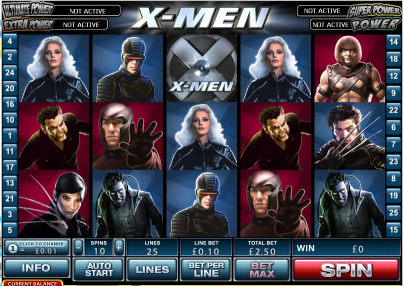 X-Men Casino Slot Game